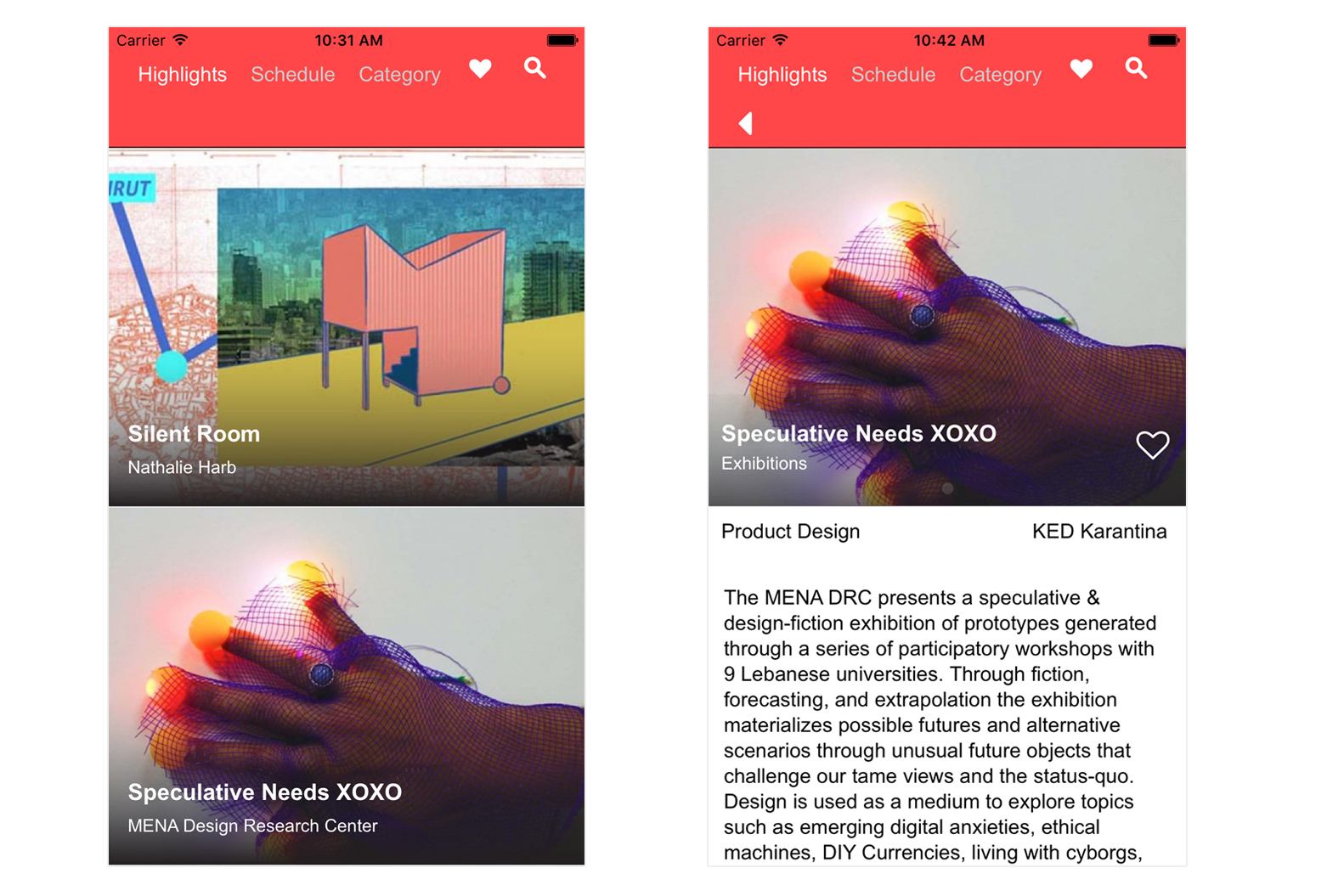 qualtech beirut design week mobile app beirut design week 2019